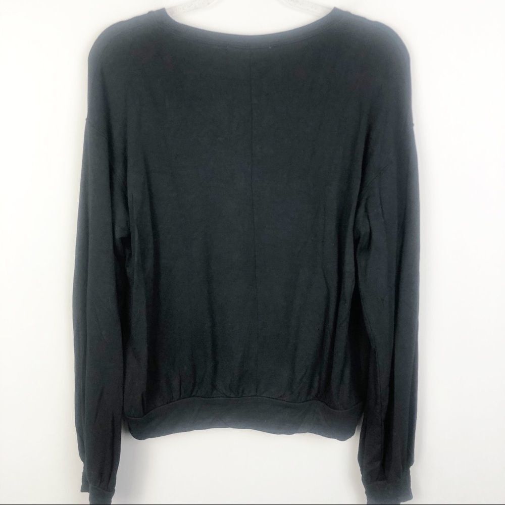 DOUBLE ZERO | Blouson Lightweight Sweatshirt Black - image 7